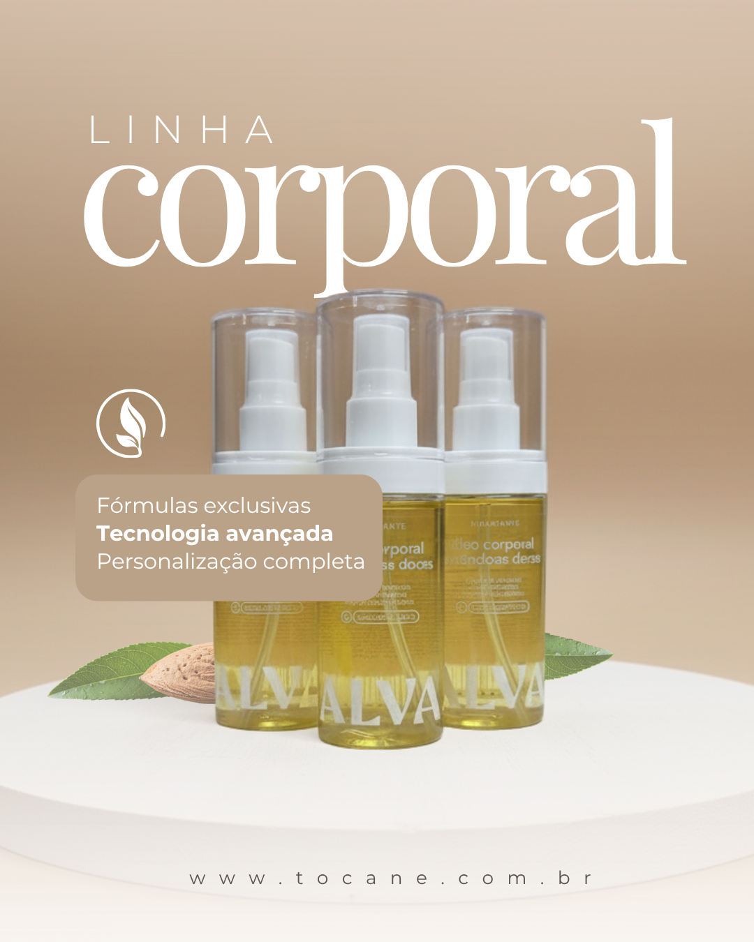 cosméticos linha corporal