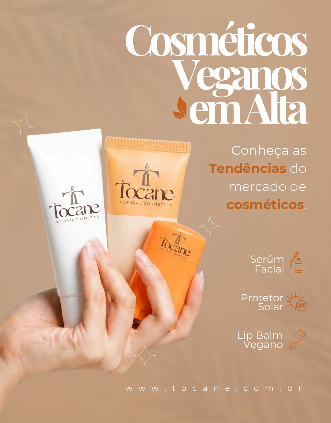 Cosméticos Veganos em Alta