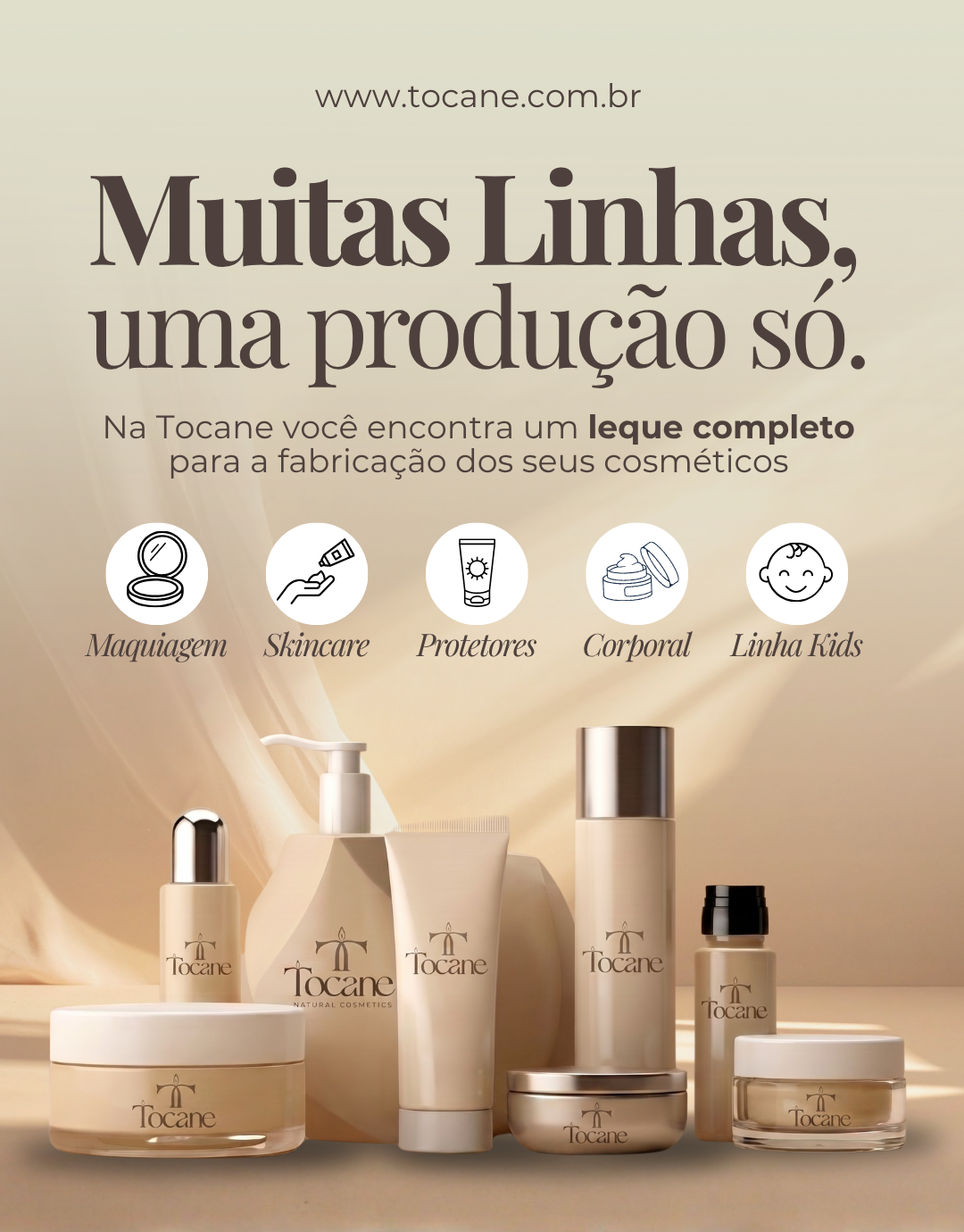 Muitas linhas, uma produção só